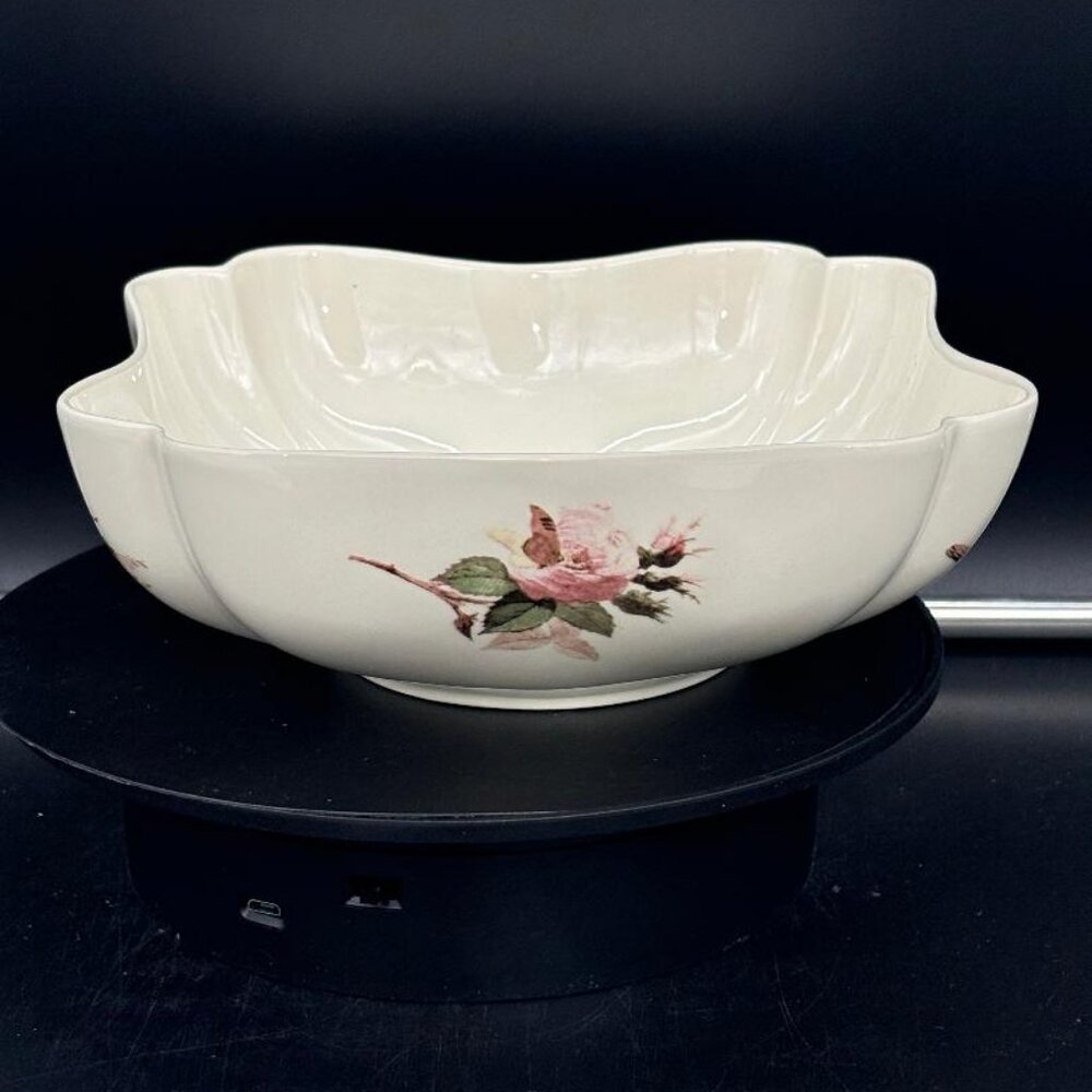 Vintage Lenox Accoutrements by Anna Griffin Bird Floral Serving Bowl 7" - Picture 5 of 7